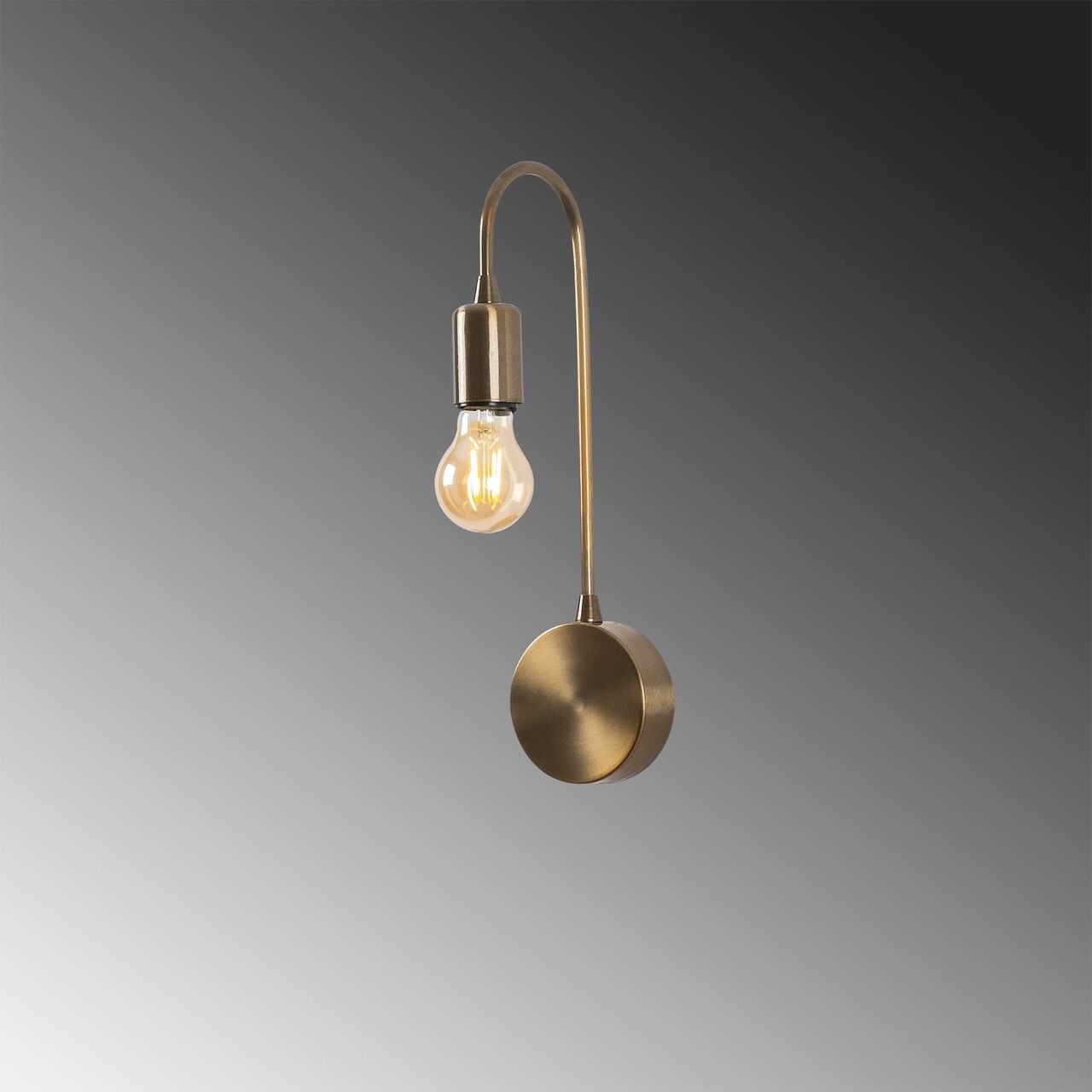 Aplica de perete, Baston - 3281, Tatum, 10 x 14 x 38 cm, 1 x E27, 40W, aramiu antic - imagine 6